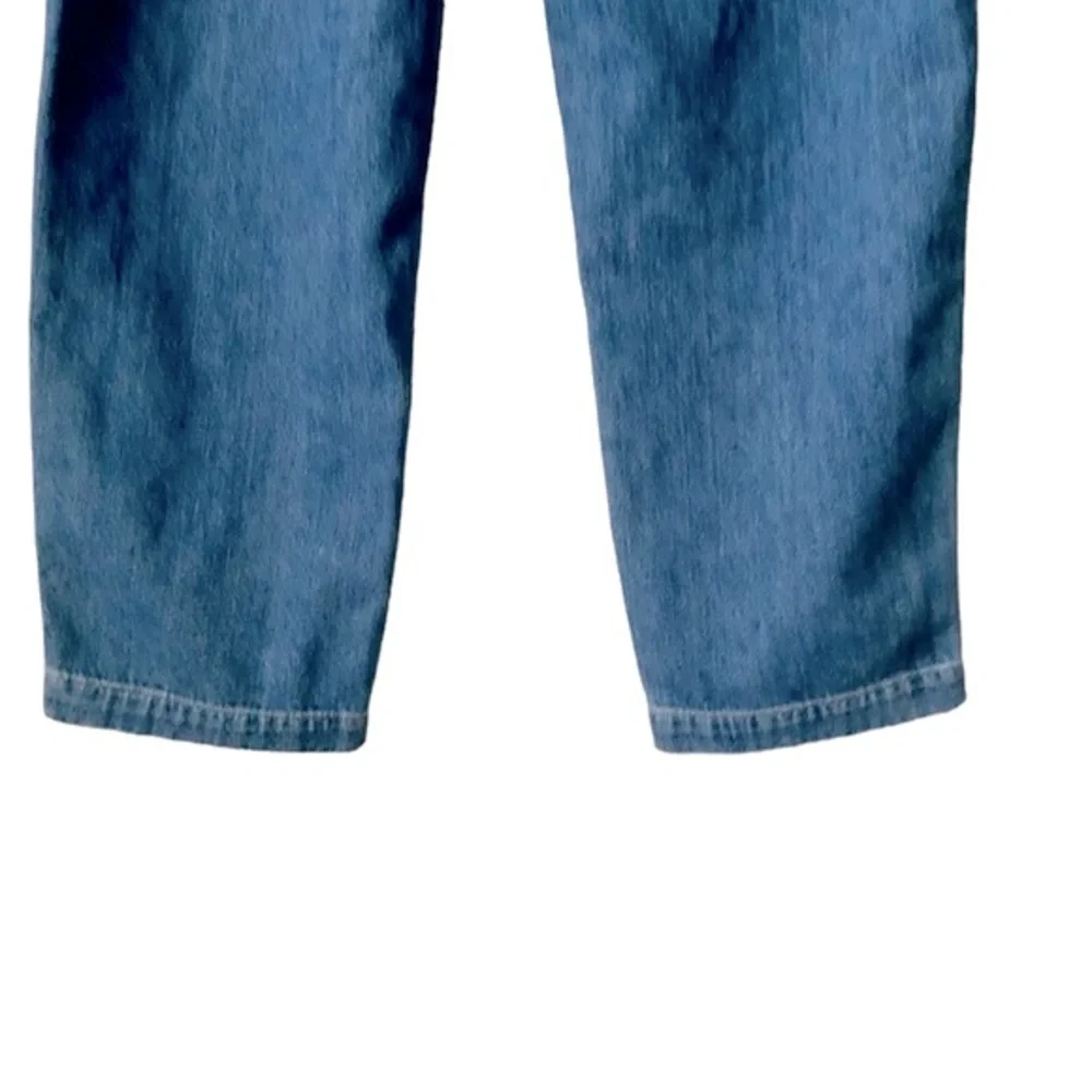 CITIZENS OF HUMANITY Noelle Belted Cargo Jeans High Waist Crop Blue Size 27 - Picture 10 of 16